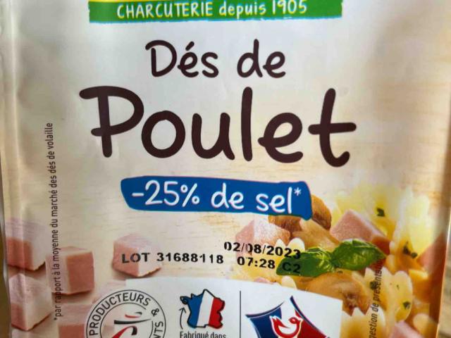 Dés de Poulet, -25% de sel von nordgefluester | Hochgeladen von: nordgefluester