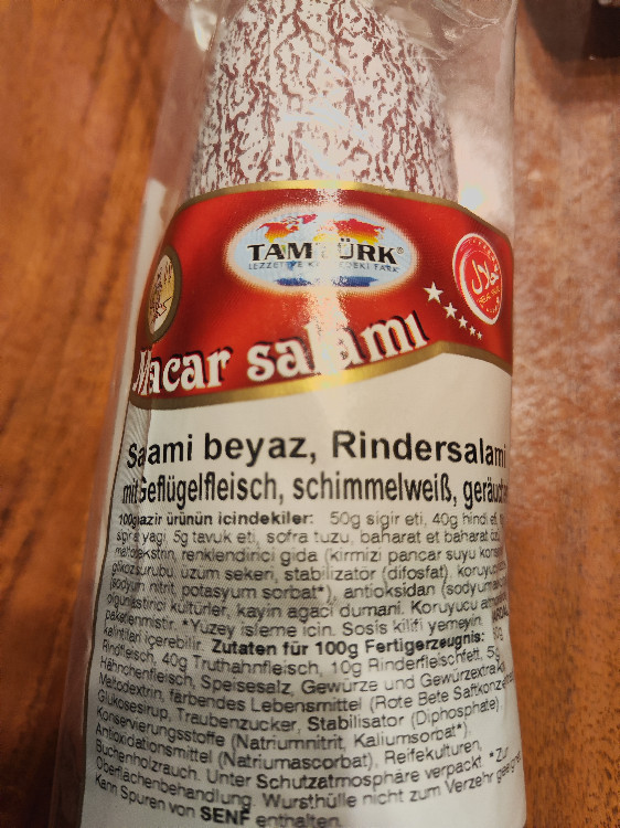 Rindersalami mit Geflügelfleisch geräuchert von sevgi-m@gmx.de | Hochgeladen von: sevgi-m@gmx.de