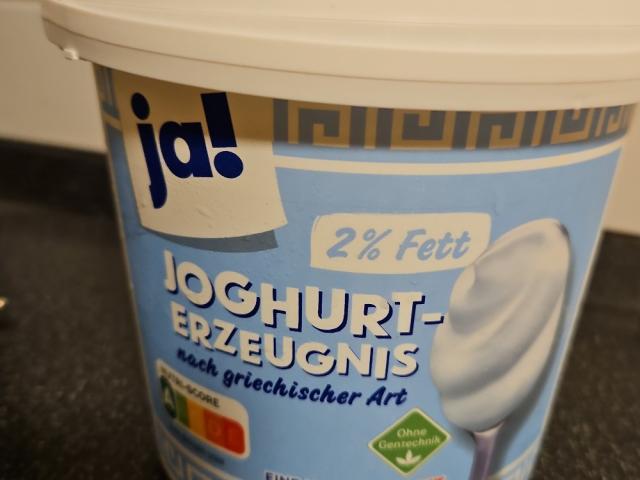 ja! Joghurt-Erzeugnis griechischer Art, 2% Fett von Steve90D | Hochgeladen von: Steve90D