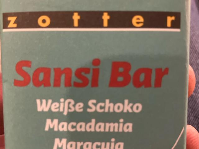 Sansi Bar, Weiße Schokolade, Macadamia, Maracuja von petwe84 | Hochgeladen von: petwe84