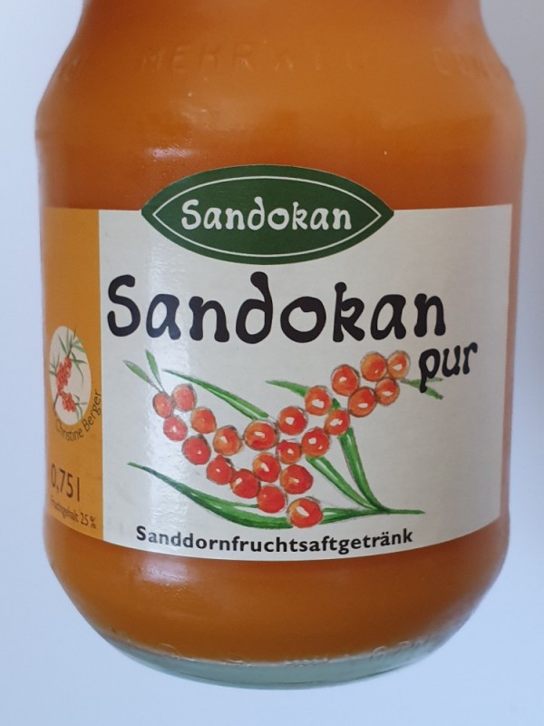 Sandokan pur, Sanddornfruchtsaftgetränk von pnxs | Hochgeladen von: pnxs