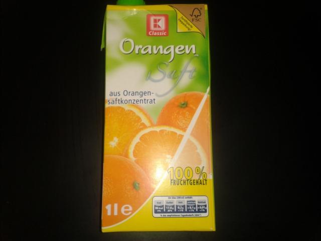 Orangensaft, aus Orangensaftkonzentrat | Hochgeladen von: Venezia76