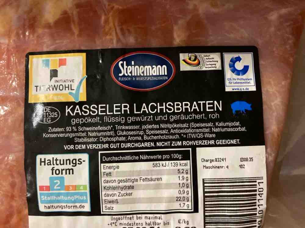 Kasseler Lachsbraten, gepökelt, geräuchert von Mischi97 | Hochgeladen von: Mischi97