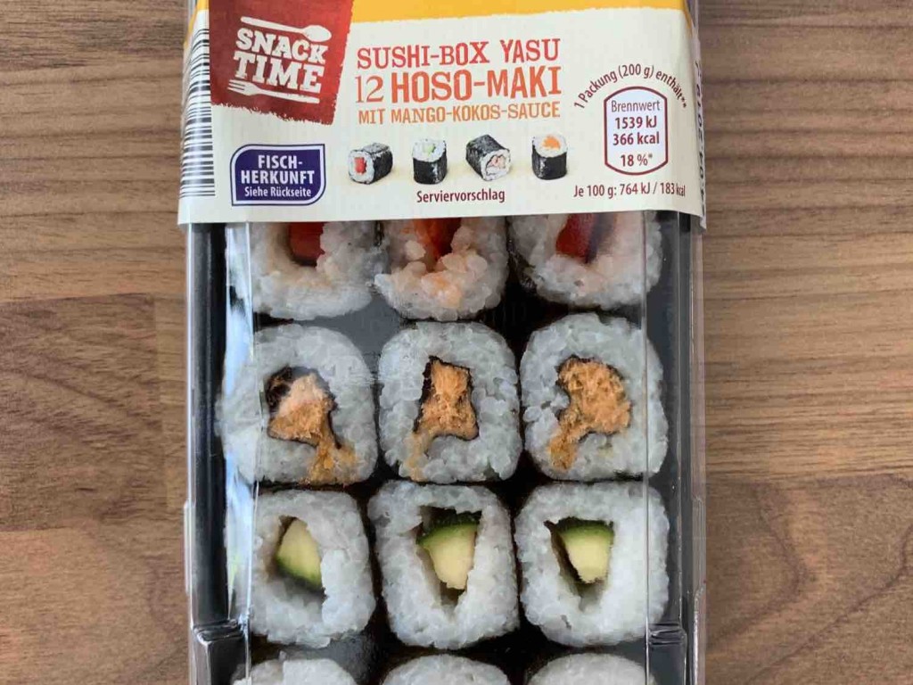 Sushi-Box Yasu, 12 Hoeo-Maki von legie | Hochgeladen von: legie
