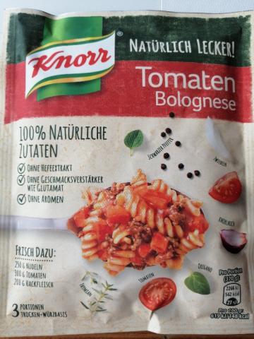 knorr tomaten bolognese, natürlich öecker von Tschick | Hochgeladen von: Tschick