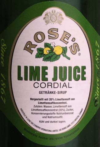 Roses Lime Juice, Limette | Hochgeladen von: Heidi