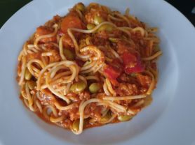 Vegetarische Thai Bolognese mit Spaghetti | Hochgeladen von: Wiwa