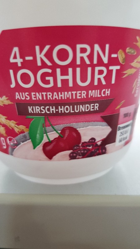 4-Korn Joghurt, Kirsch- Holunder von BorMan | Hochgeladen von: BorMan