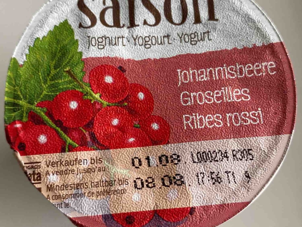 Saison Joghurt, Johannisbeere von RS5000 | Hochgeladen von: RS5000