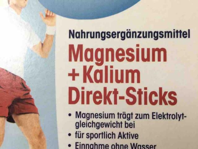 Mg+Kalium Direkt-Sticks, Nahrungsergänzungsmittel von Krinki | Hochgeladen von: Krinki