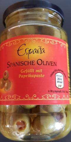 Espana Spanische Oliven, gefüllt mit Paprikapaste | Hochgeladen von: Makra24