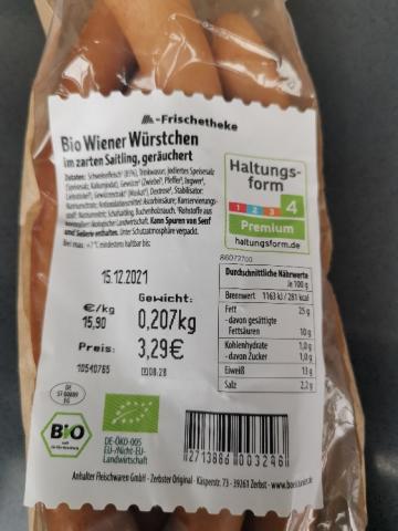 Aldi Bio Wiener Würstchen Frischetheke von brothert | Hochgeladen von: brothert