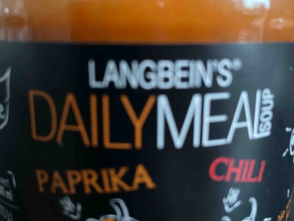 Langbeins Daily Meal, Paprika Chili von Tschernie | Hochgeladen von: Tschernie