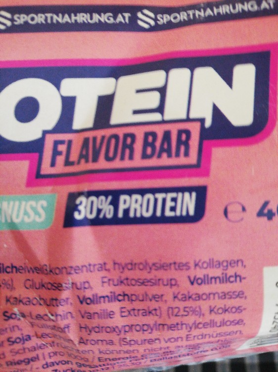 Protein flavor bar, 30%Protein von Haxi | Hochgeladen von: Haxi