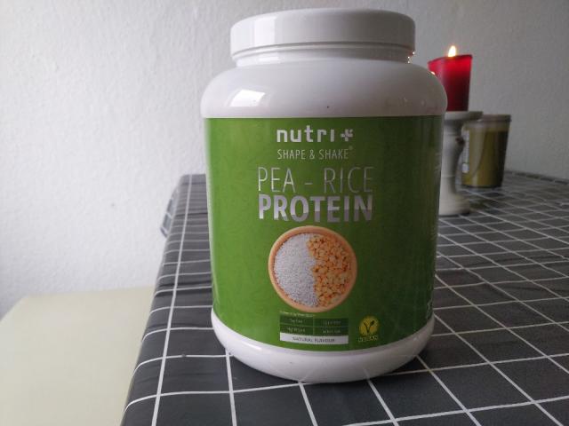 Nutri+ Shape and Shake Pea-Rice Protein von Jagga | Hochgeladen von: Jagga