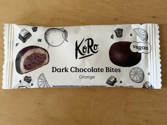 KoRo Dark Chocolate Bites, Orange von Musikfee | Hochgeladen von: Musikfee