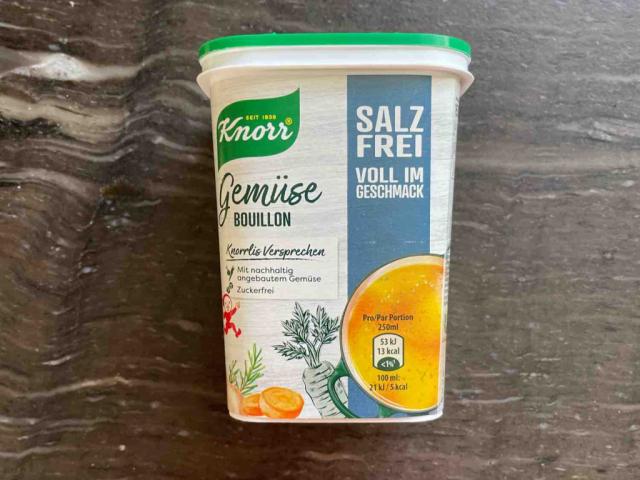 Bouillon-Gemüse Knorr, Salzfrei von snake55 | Hochgeladen von: snake55