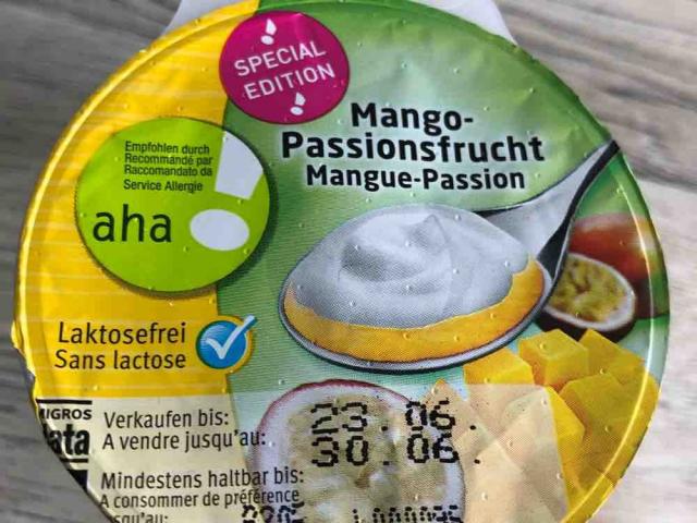 Joghurt Mango-Passionsfrucht, laktosefrei saisonal von Spylo | Hochgeladen von: Spylo