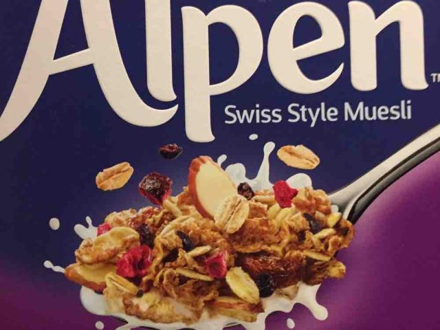 Alpen Swiss Style Müsli, no added sugar von tiriberlin | Hochgeladen von: tiriberlin