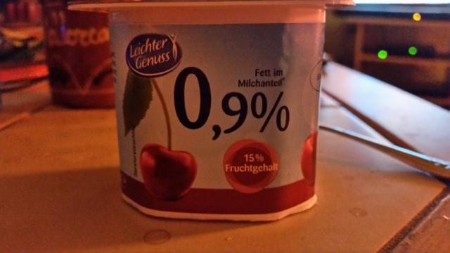 0,9% Joghurt, Kirsche | Hochgeladen von: Sabine34Berlin