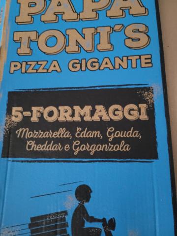 Papa Tonis Pizza Gigante 5 Formaggi von RNagel | Hochgeladen von: RNagel