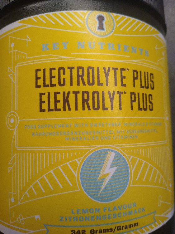 Electrolyte Plus, Lemon Flavour von ronbot77 | Hochgeladen von: ronbot77