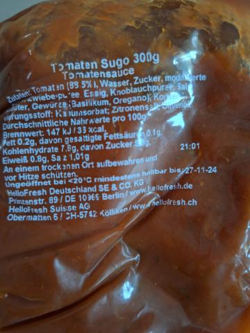 Tomaten sugo 300g Hello Fresh von Yuumi0511 | Hochgeladen von: Yuumi0511