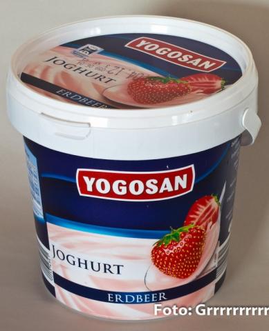 Yogosan Joghurt Erdbeer (Lidl), Erdbeere | Hochgeladen von: Grrrrrrrrrr