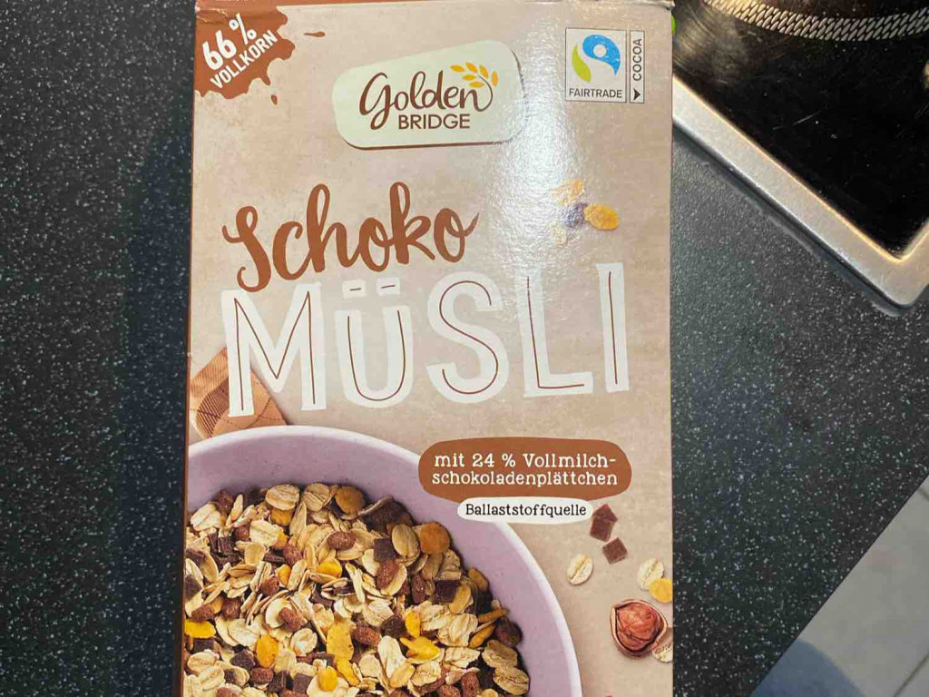 Schoko Müsli, mit 24% Vollmilchschokoladenplättchen (Ballastst v | Hochgeladen von: R0cco