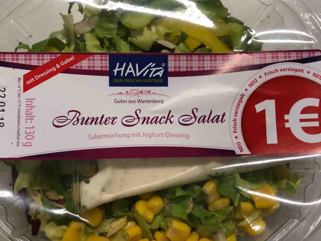 Bunter Snack Salat mit Joghurt-Dressing von thaschke | Hochgeladen von: thaschke