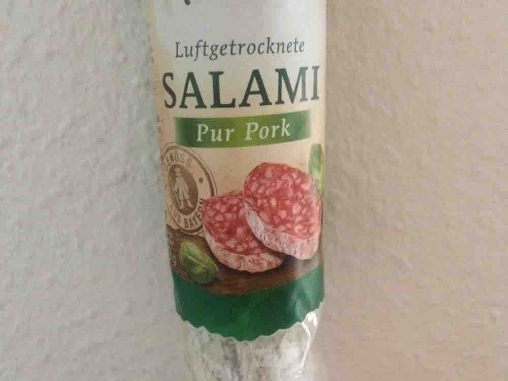 luftgetrocknete salami, pur pork von Ichnochmal | Hochgeladen von: Ichnochmal