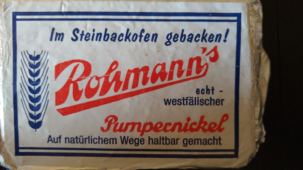 Rohmanns echt westfälischer Pumpernickel von eurotach883 | Hochgeladen von: eurotach883
