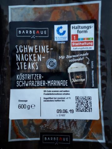 BBQ Schweine Nackensteaks , Schwarzbiermarinade von JanaDD | Hochgeladen von: JanaDD