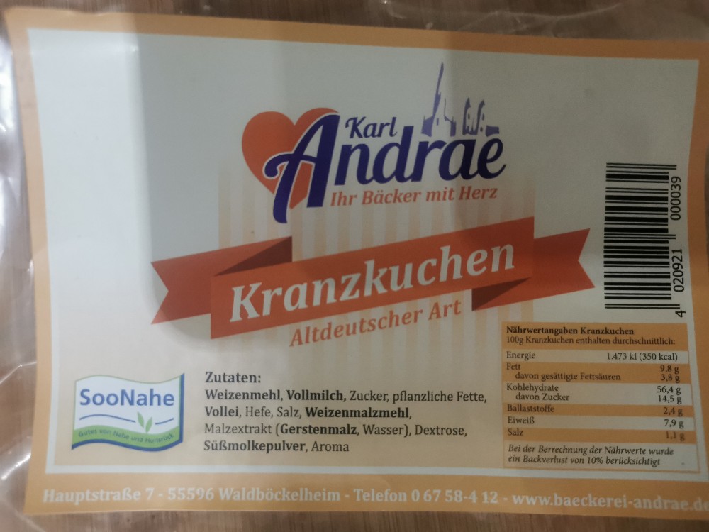 Kranzkuchen Altdeutscher Art von kleine2104 | Hochgeladen von: kleine2104