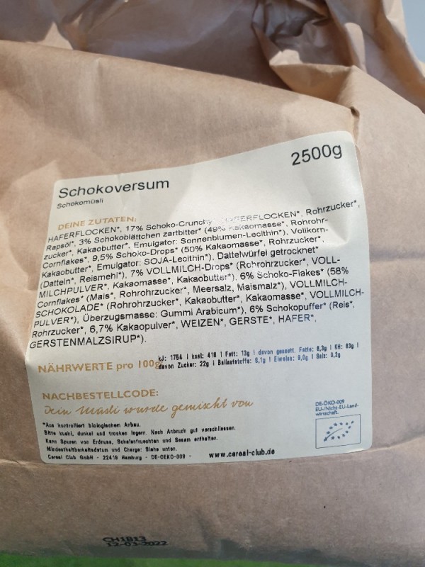 Schokoversum, Müsli von ptbilfinger | Hochgeladen von: ptbilfinger Schokoversum, Müsli von ptbilfinger | Hochgeladen von: ptbilfinger