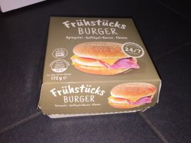 Frühstücks Burger, Spiegelei Geflügel-Bacon Cheese | Hochgeladen von: rks
