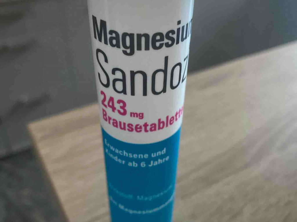 Magnesium Sandoz 243 mg, 100 g = 1 Brausetablette von BrosPower | Hochgeladen von: BrosPower
