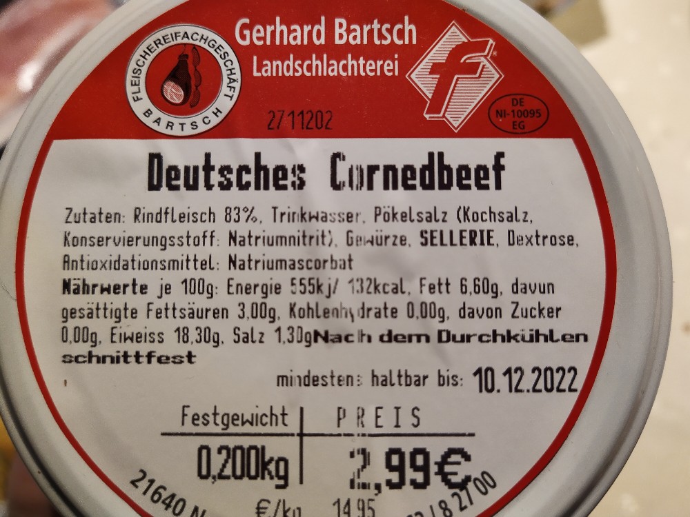 Deutsches Cornedbeef von slhh1977 | Hochgeladen von: slhh1977