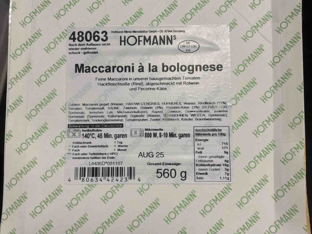 maccaroni a la Bolognese von Hannes1510 | Hochgeladen von: Hannes1510