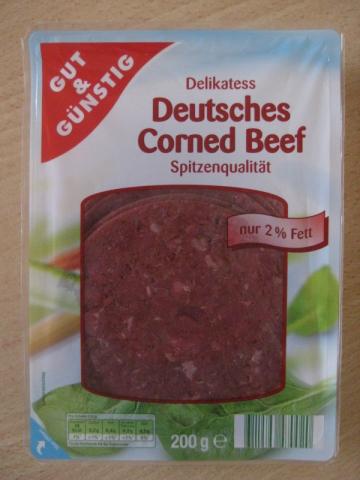 Delikatess Deutsches Corned Beef 2% Fett, Rind | Hochgeladen von: mr1569