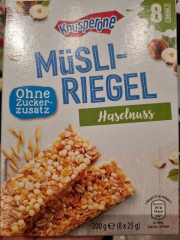 Müsli-Riegel, Haselnuss von Torte38835 | Hochgeladen von: Torte38835