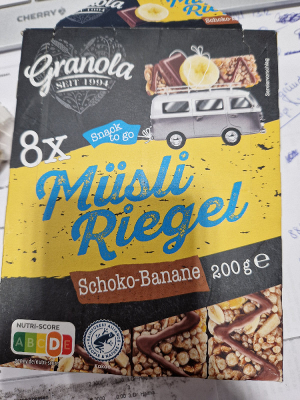 Müsli Riegel, Schoko-Banane von nessa691 | Hochgeladen von: nessa691