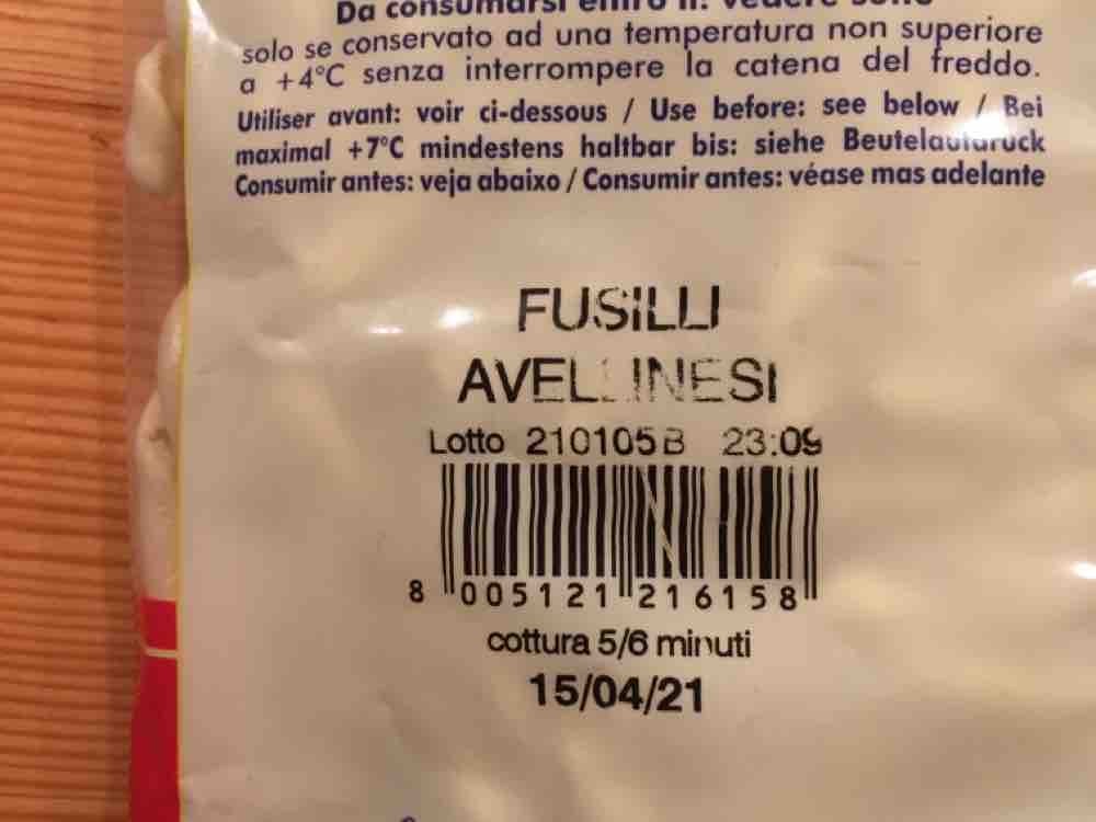 Fusili Avelleinsi, Pasta fresca von molotov | Hochgeladen von: molotov