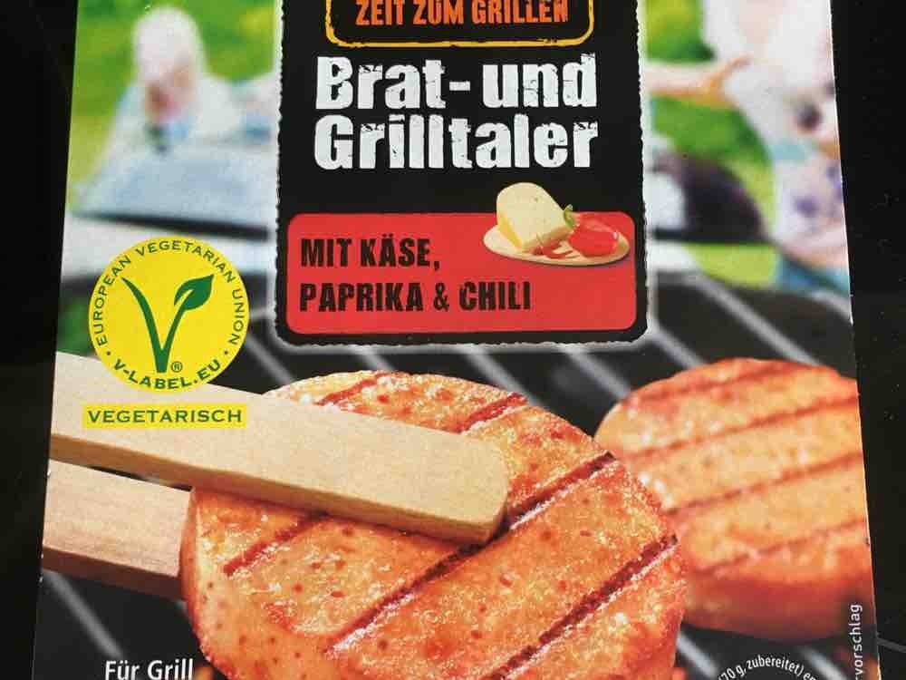 Brat- und Grilltaler, mit Käse, Paprika und Chili von Deggial | Hochgeladen von: Deggial
