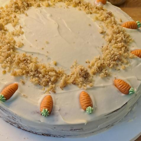 Rüblikuchen mit Frischkäsefrosting von Maximaus | Hochgeladen von: Maximaus