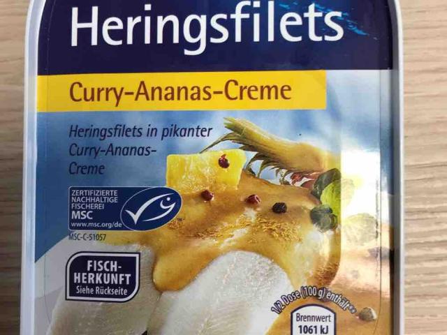 Heringsfilet in Curry-Ananas-Creme von matzekrause1986 | Hochgeladen von: matzekrause1986