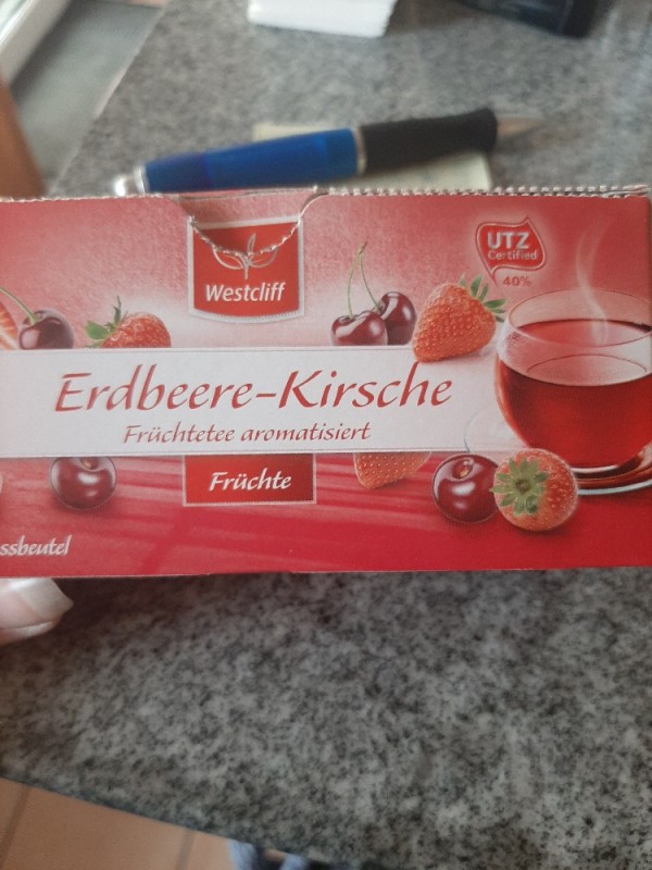 Teebeutel Erdbeer Kirsche von Zckerlii | Hochgeladen von: Zckerlii
