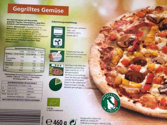 Steinofenpizza - Gegrilltes Gemüse von mihzi | Hochgeladen von: mihzi