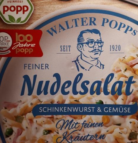 Nudelsalat, mit Schinkenwurst, Gemüse  | Hochgeladen von: Enomis62