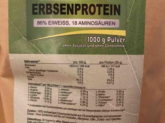 Erbsenprotein von Mlte | Hochgeladen von: Mlte